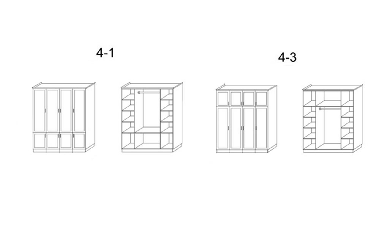 DreamLine Варна 4-х створчатый фото 4